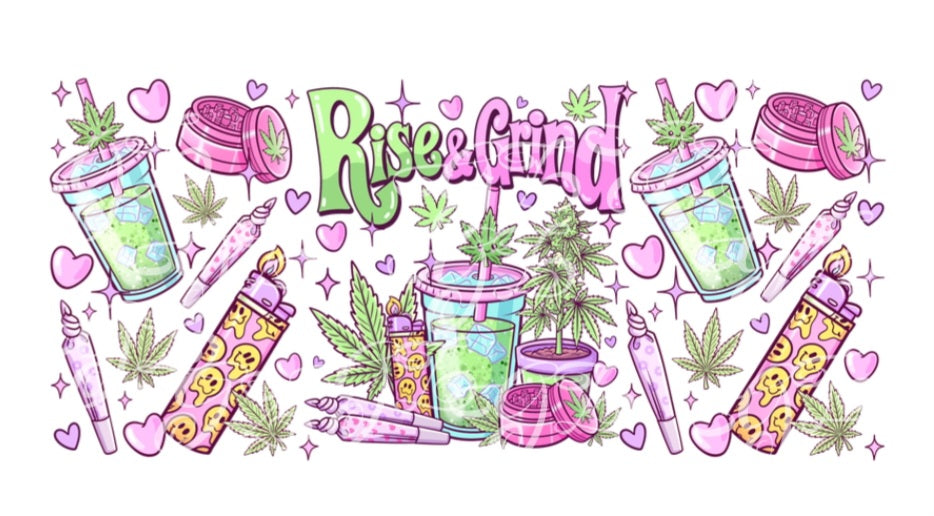 15oz 420 Rise and grind coffee mug