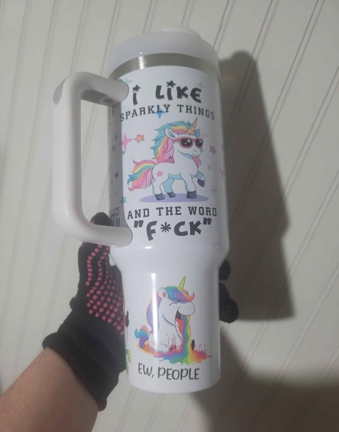 40oz F's Unicorn inspired Tumbler
