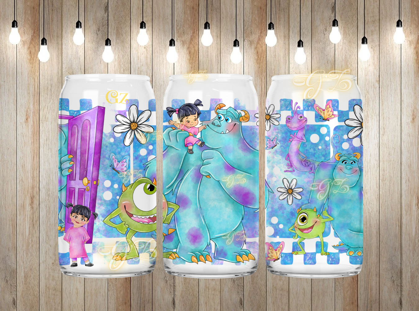 16oz cartoon wrap digital download