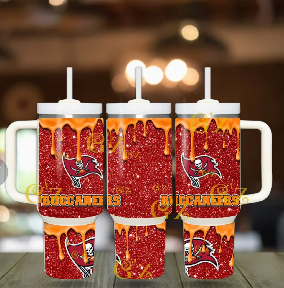 40oz Buccaneers inspired Tumbler