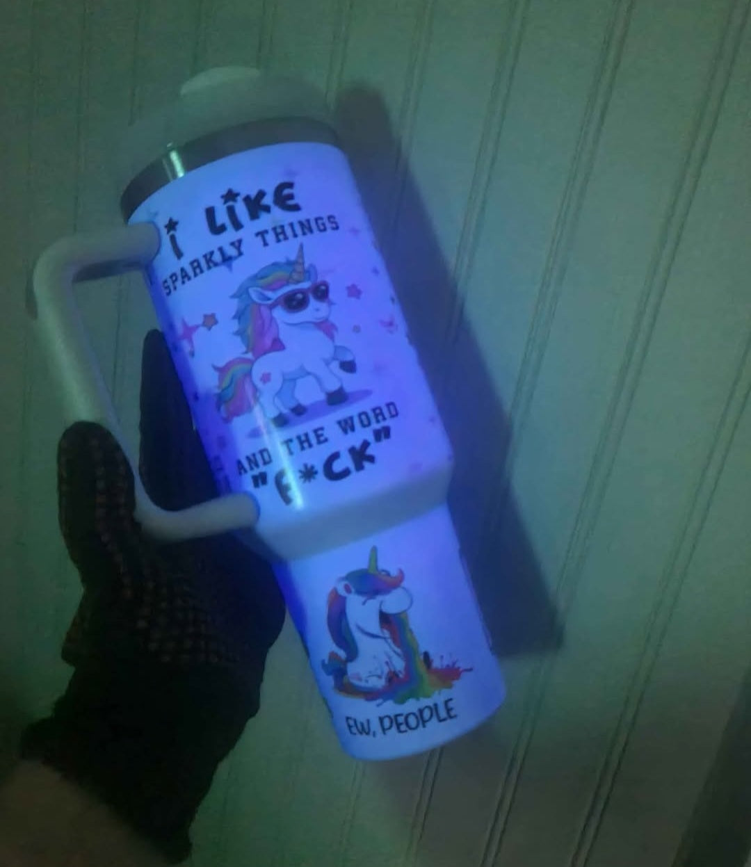 40oz F's Unicorn inspired Tumbler