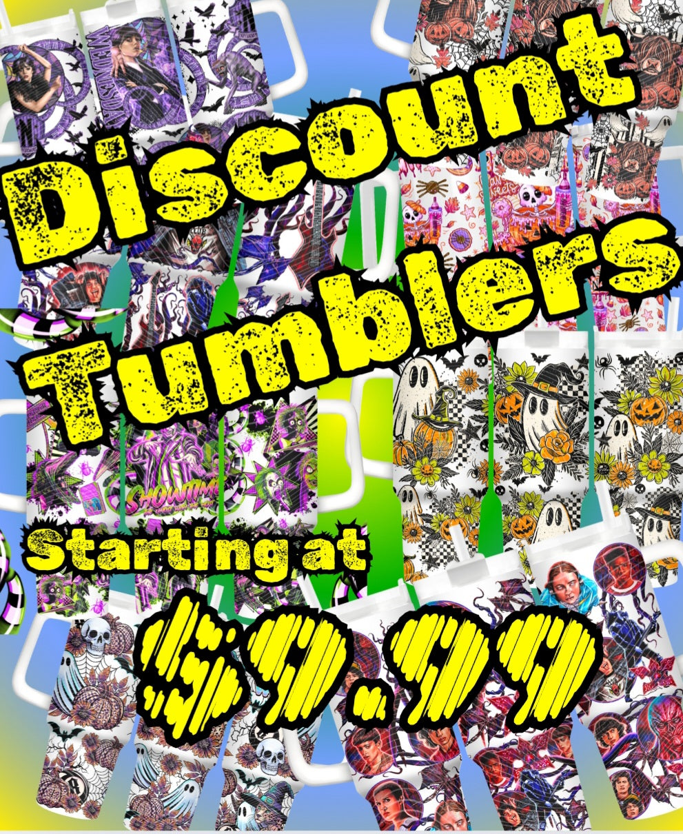 Discounted Tumblers