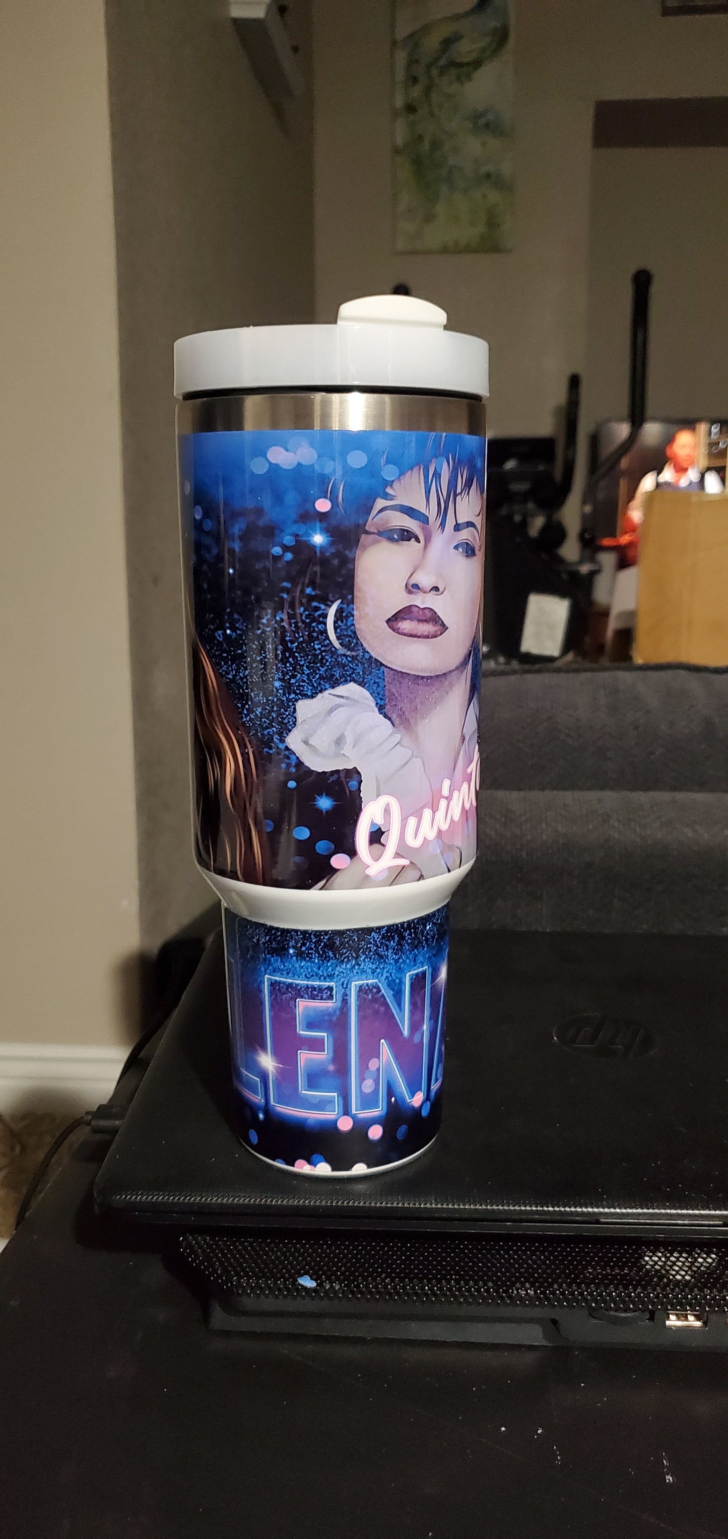 Selena 40oz tumbler dupe