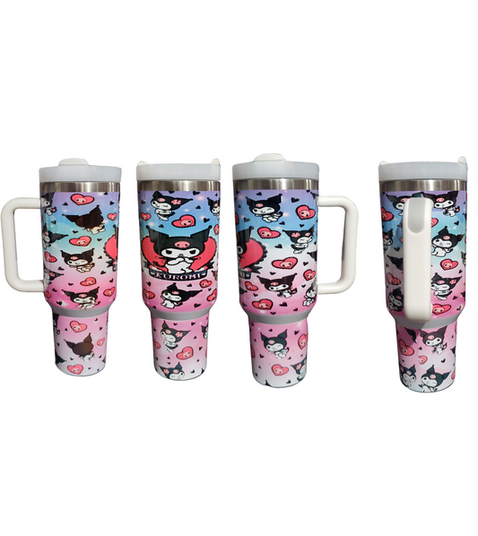 Kuromi 40oz TUMBLER dupe