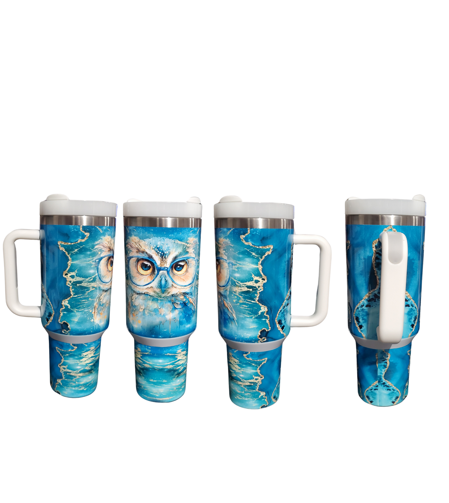 Blue Owl 40oz Tumbler Dupe