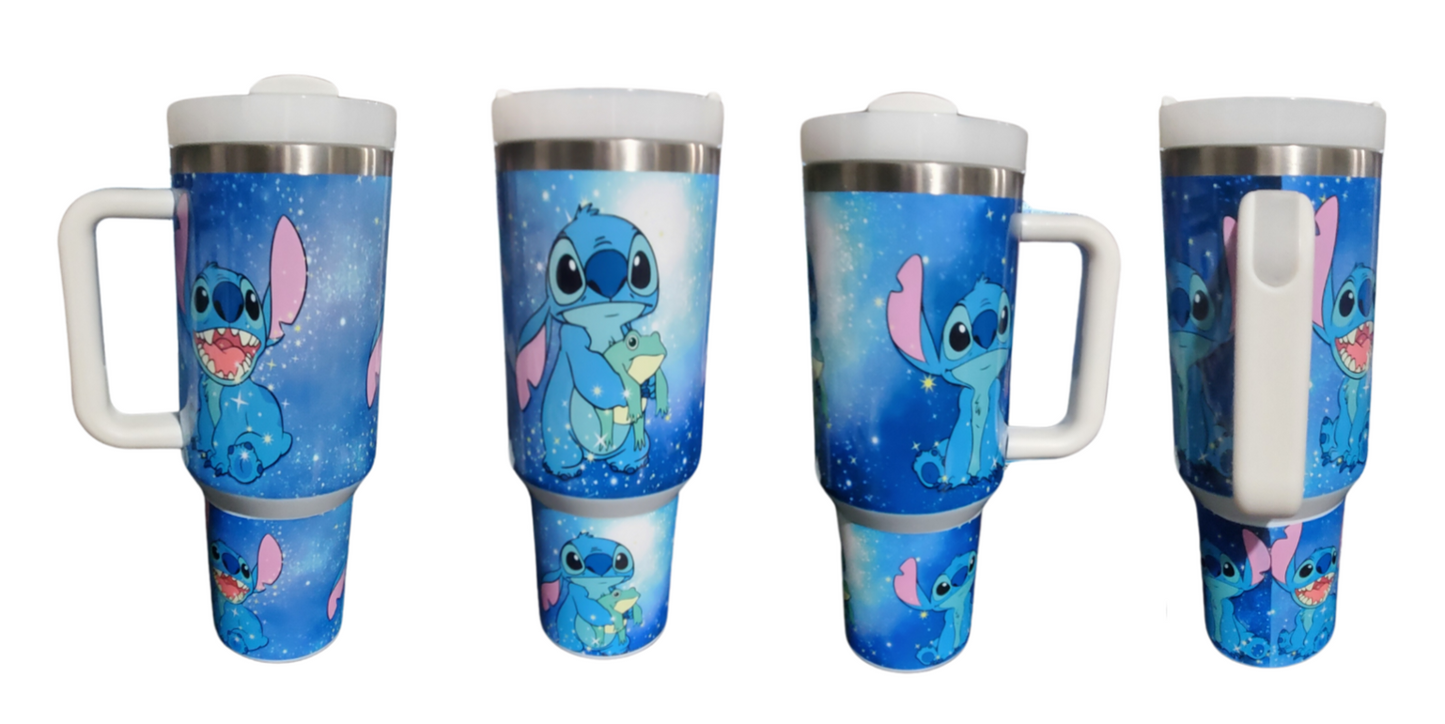 Your Choice of, Stitch or Angel 40oz Tumbler Dupes