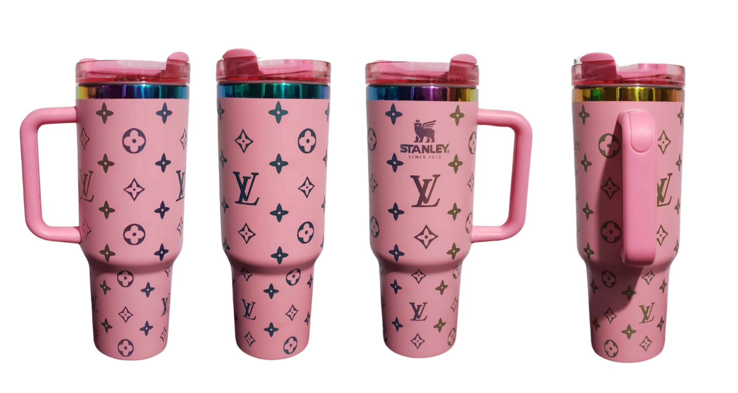 LV 40oz tumbler dupe