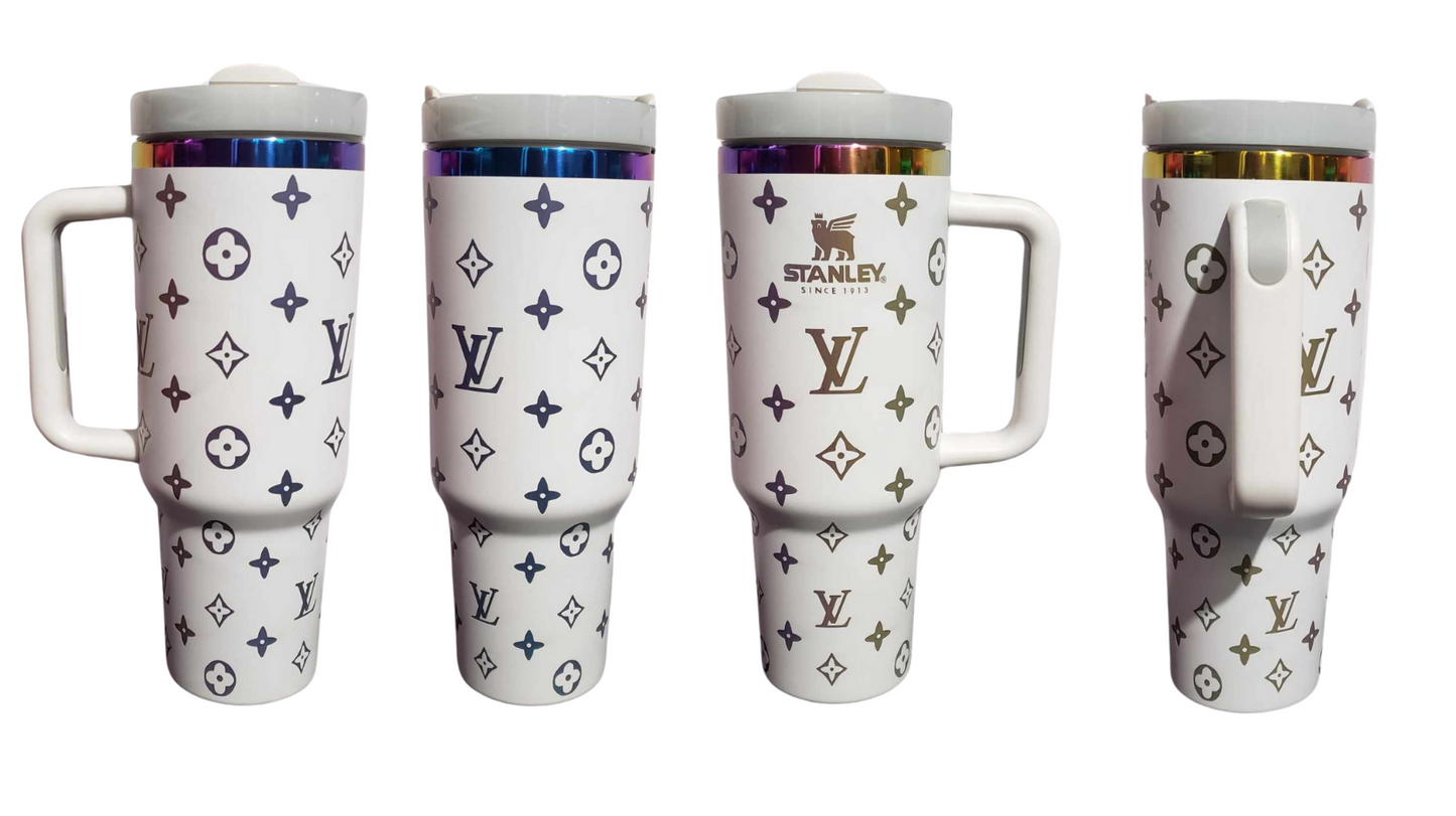 LV 40oz tumbler dupe