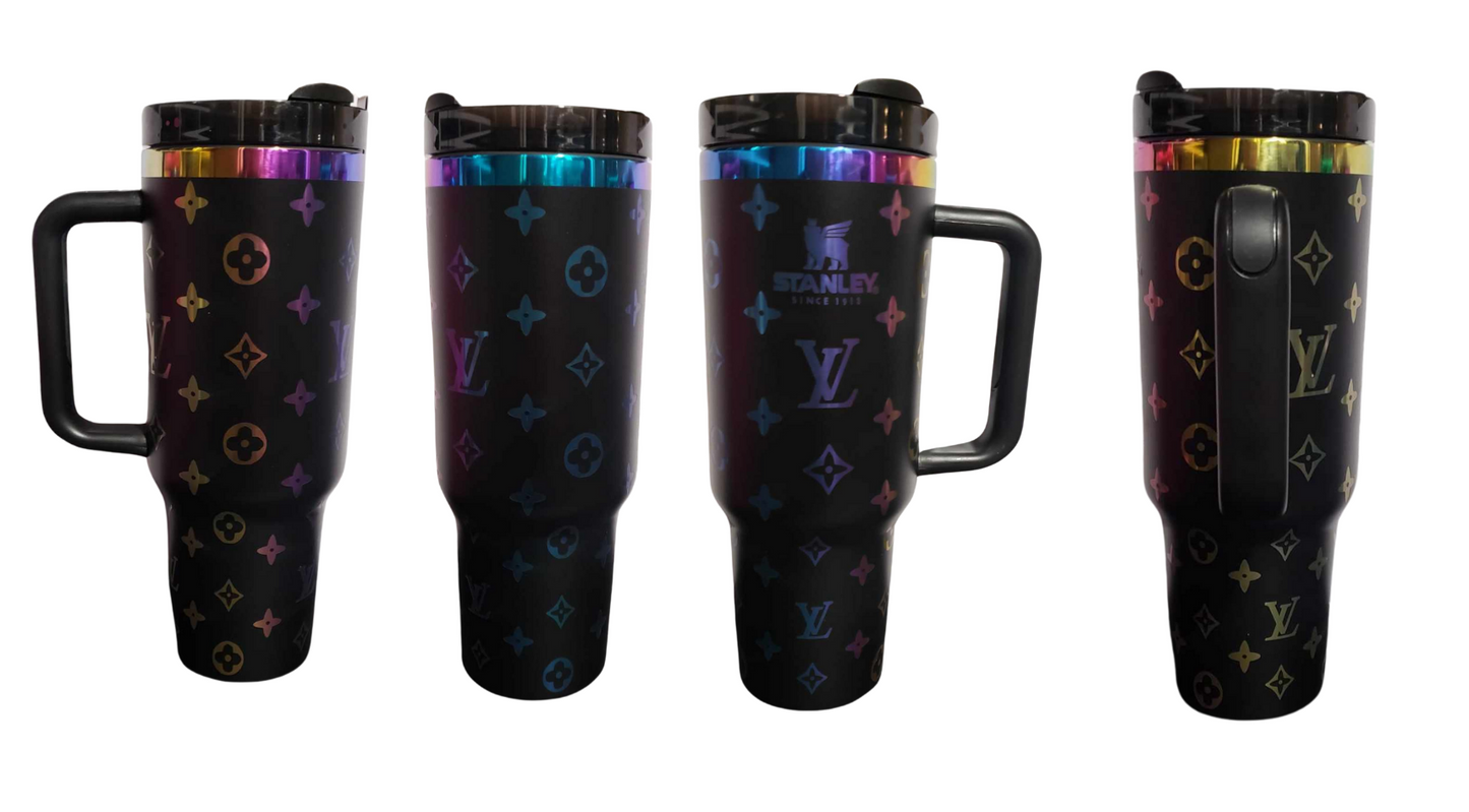 LV 40oz tumbler dupe