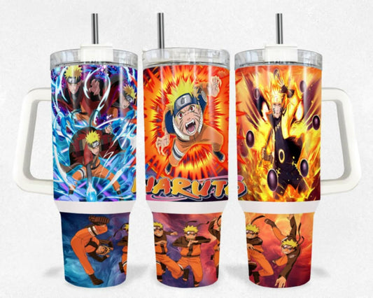 40oz Naruto inspired tumbler dupe