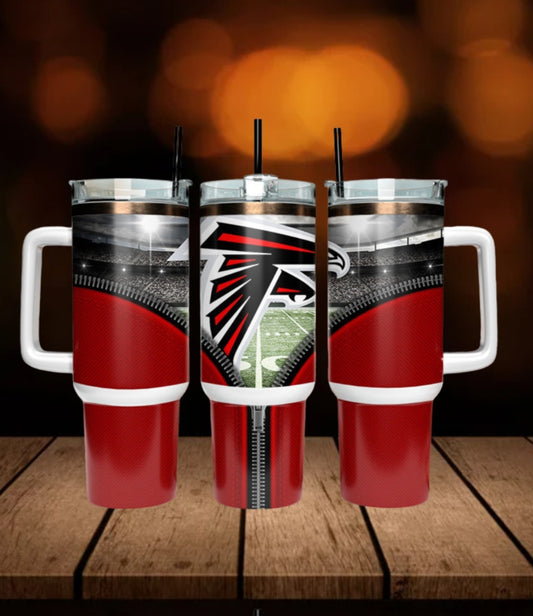 40oz  Falcons inspired Tumbler