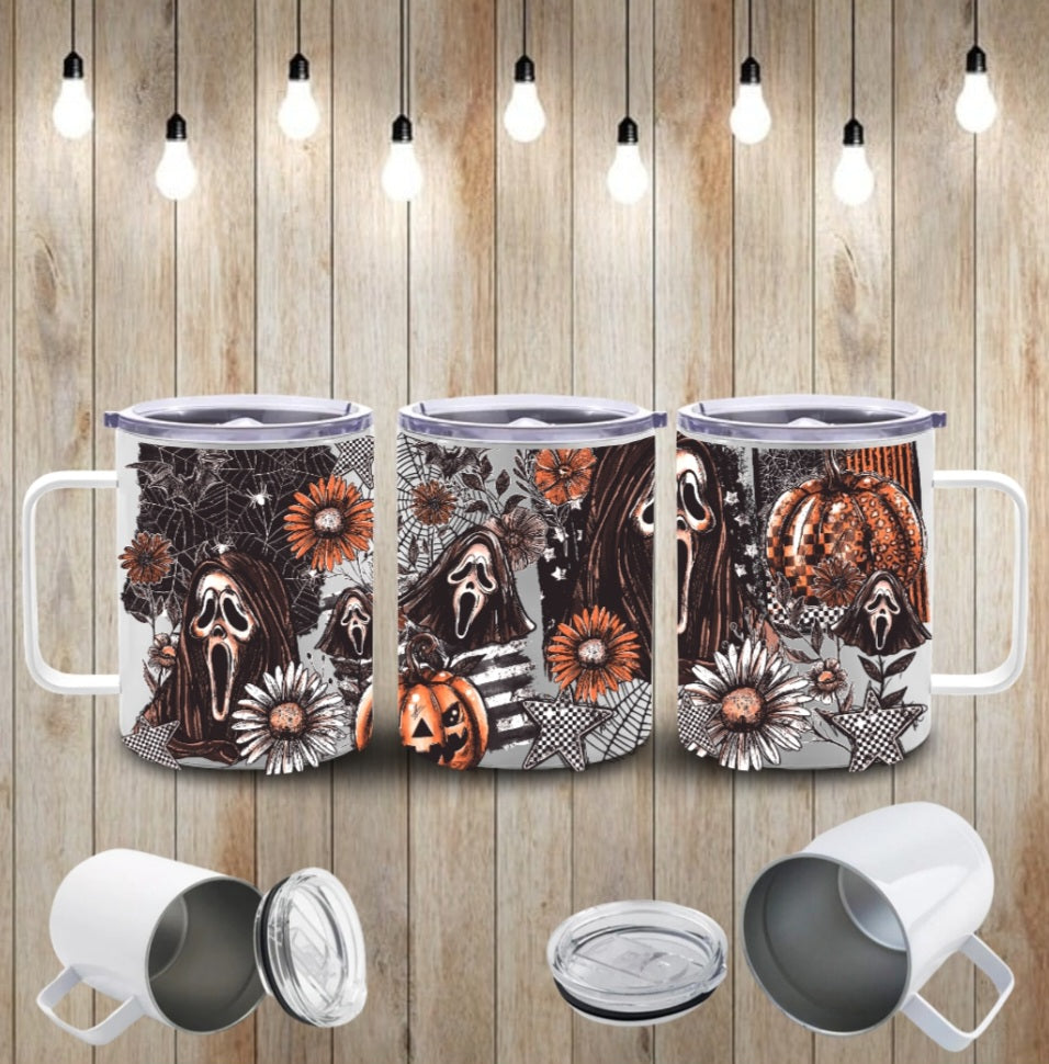 15oz  Halloween ghosts coffee mug