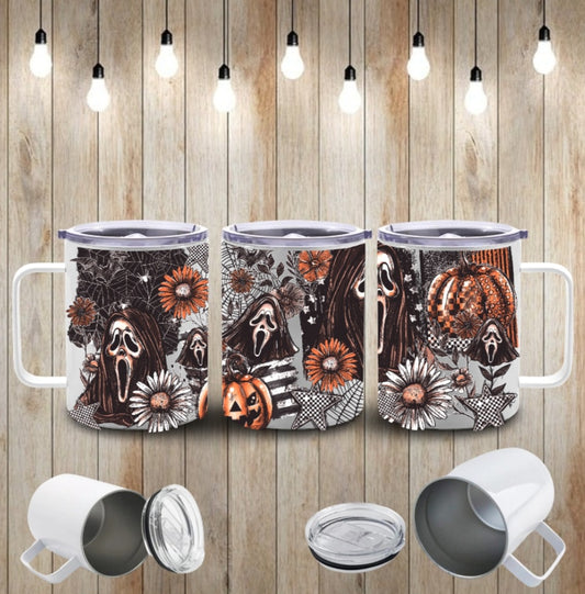 15oz  Halloween ghosts coffee mug