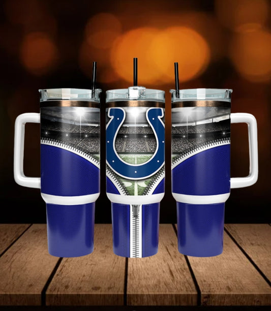 40oz  Colts inspired Tumbler