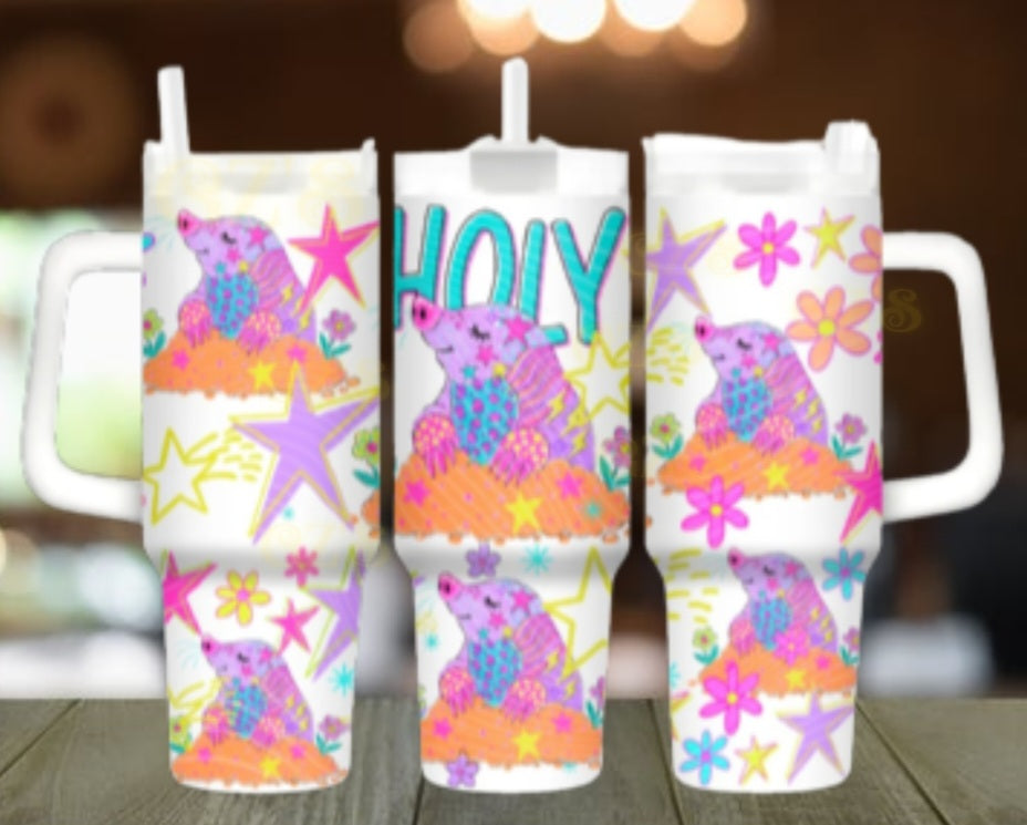40oz Holy Pig tumbler