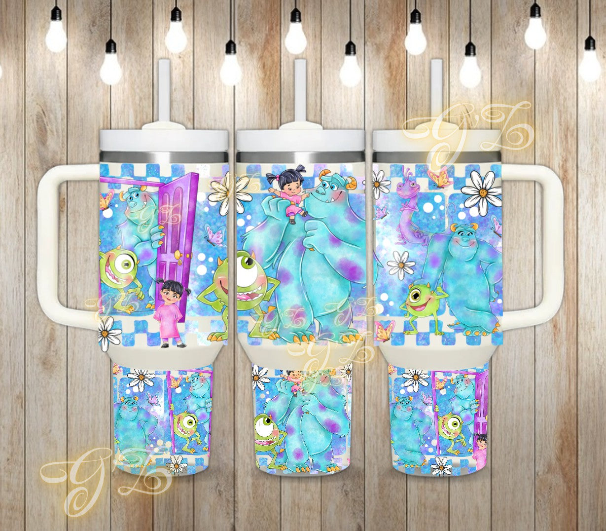 40oz  cartoon tumbler
