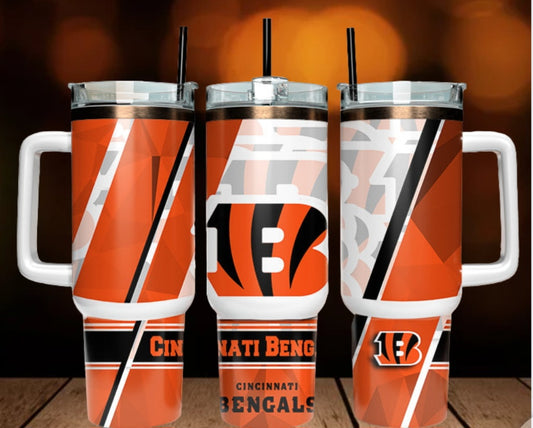 40oz  Bengals inspired Tumbler