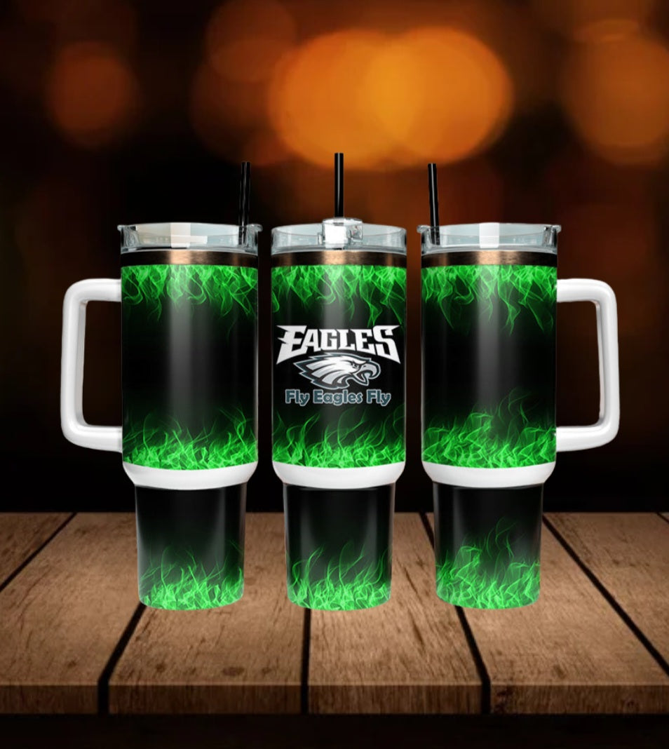 40oz Eagles tumbler