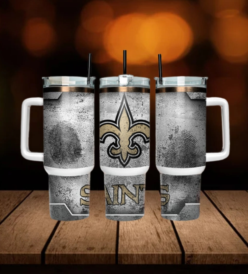 40oz  Saints inspired Tumbler
