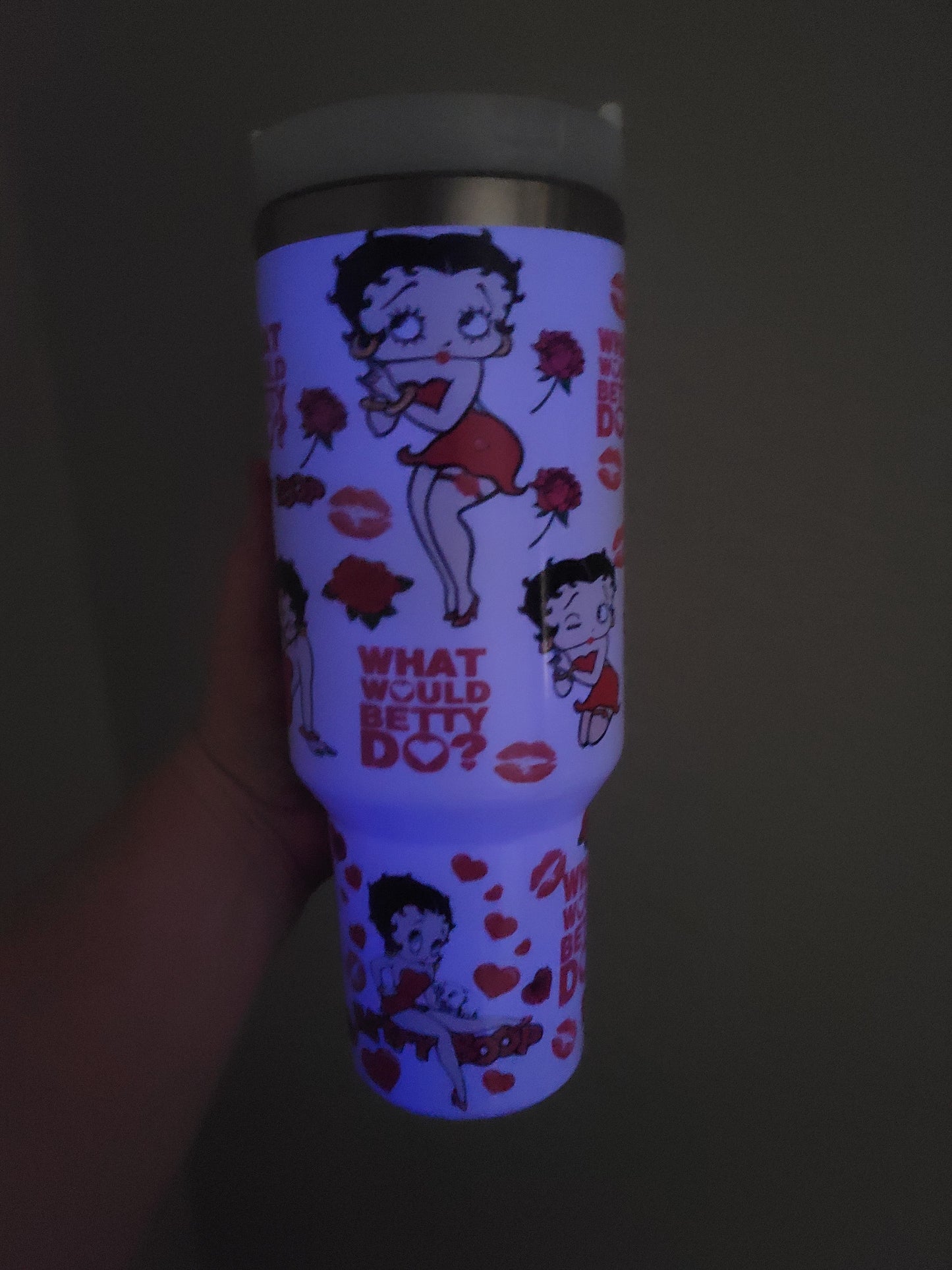 40oz Betty boop inspired dupe