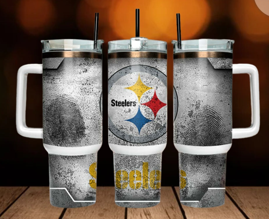 40oz  Steelers inspired Tumbler