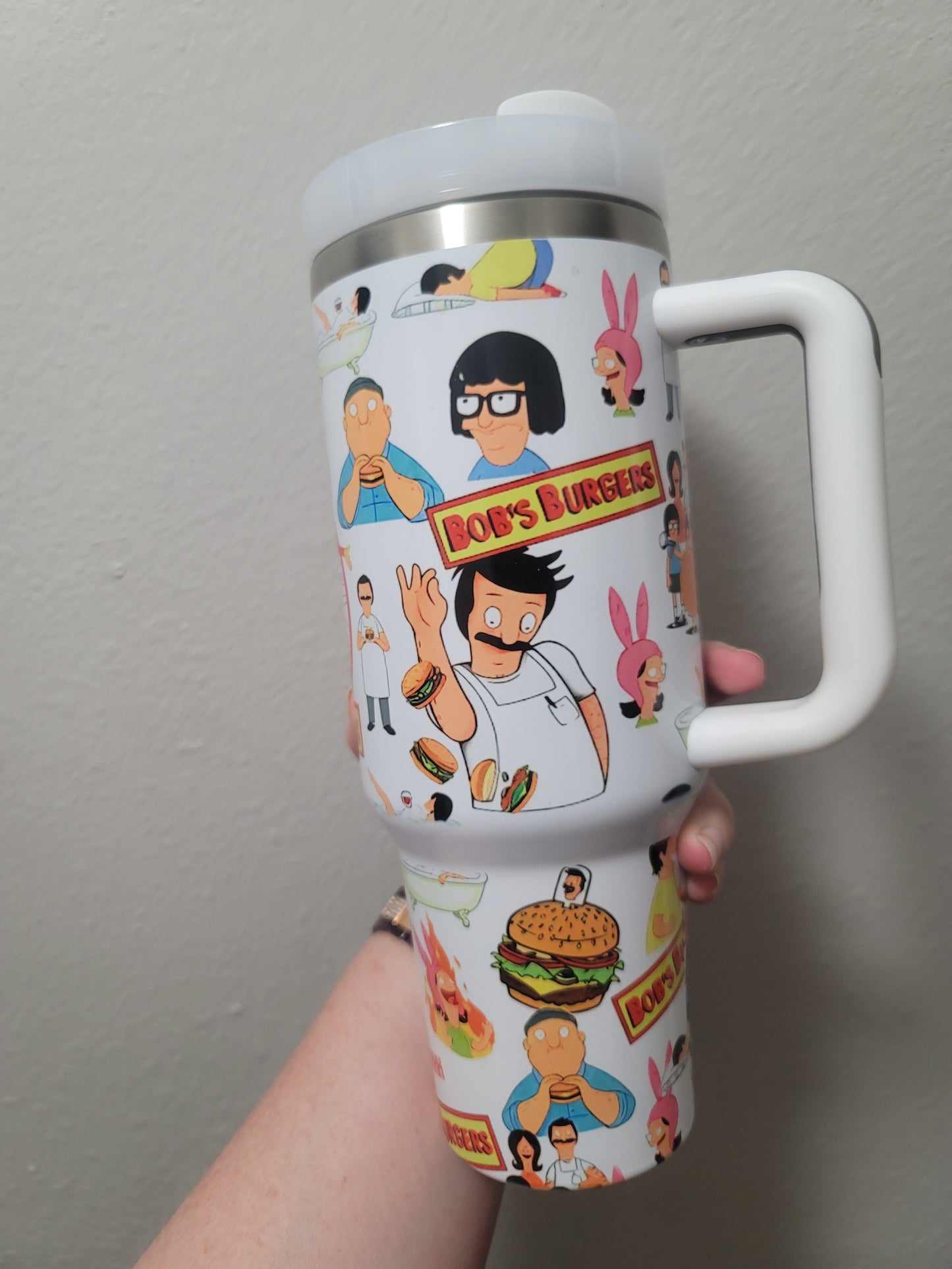 40oz  cartoon tumbler