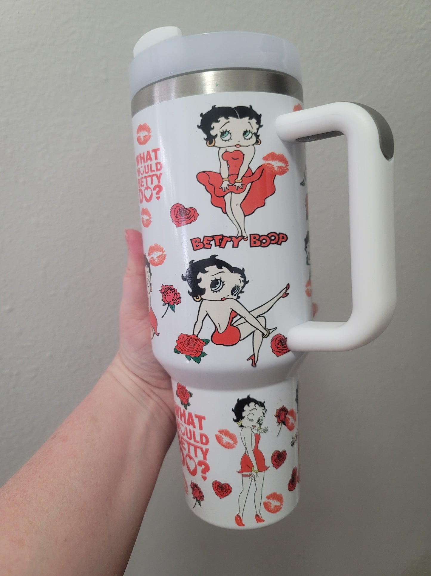 40oz Betty boop inspired dupe