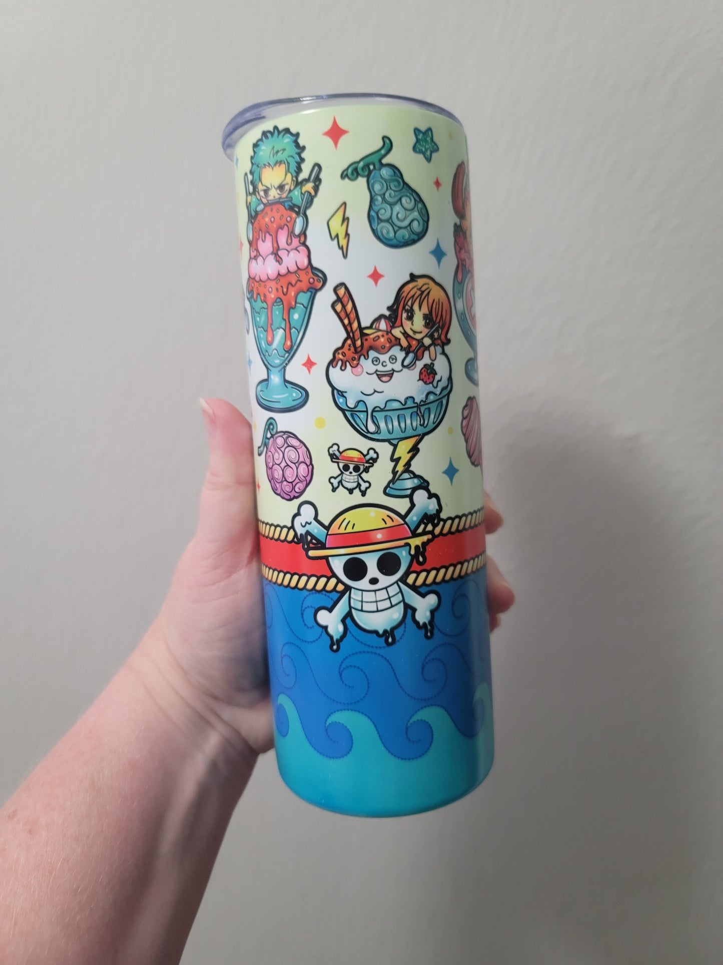 20oz  Anime ice-cream tumbler