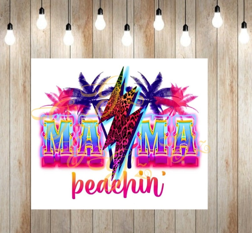 Mom beachin digital download