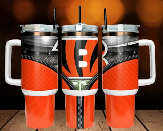 40oz  Bengals inspired Tumbler
