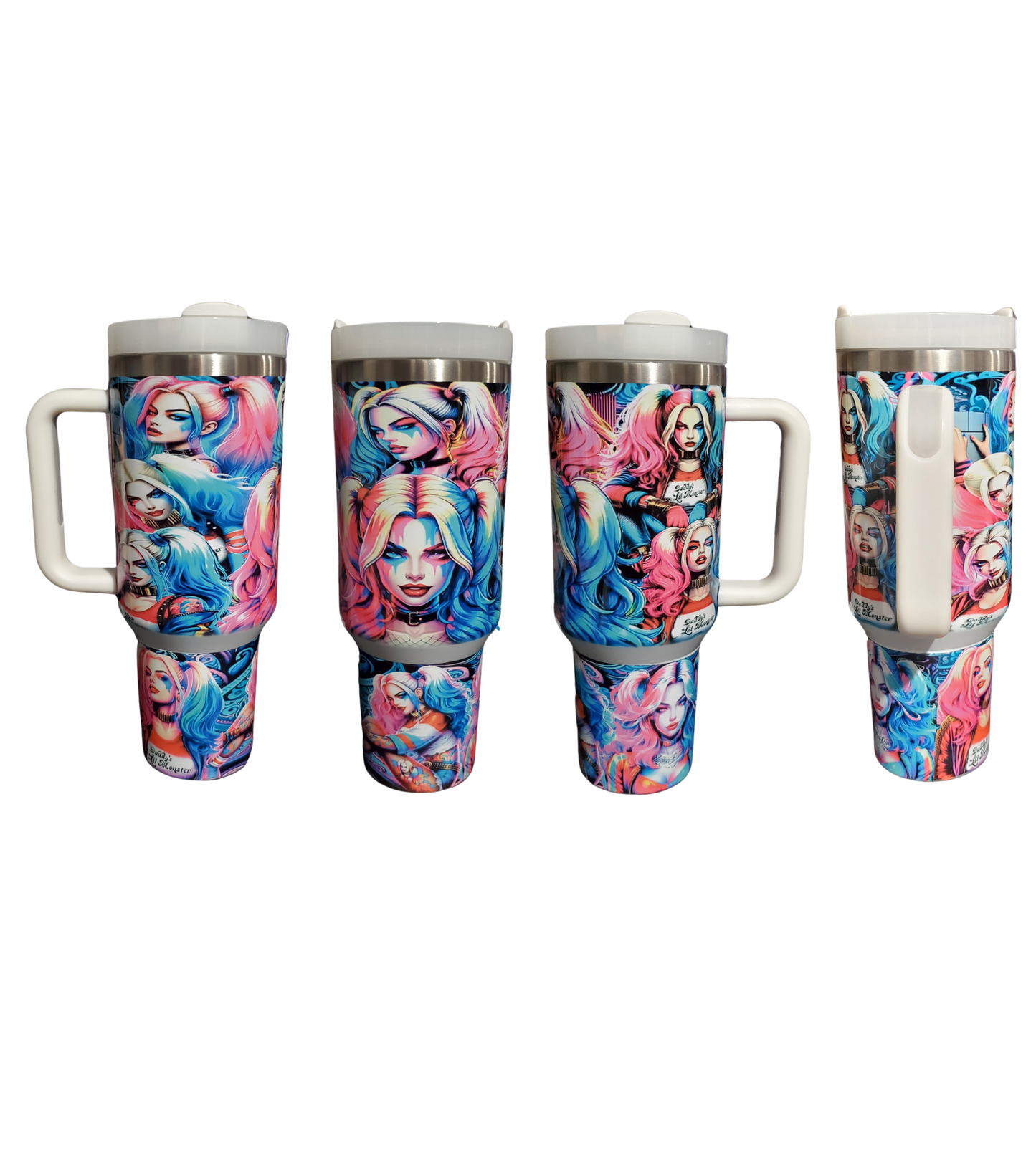 Harley Quinn 40oz Tumbler Dupe