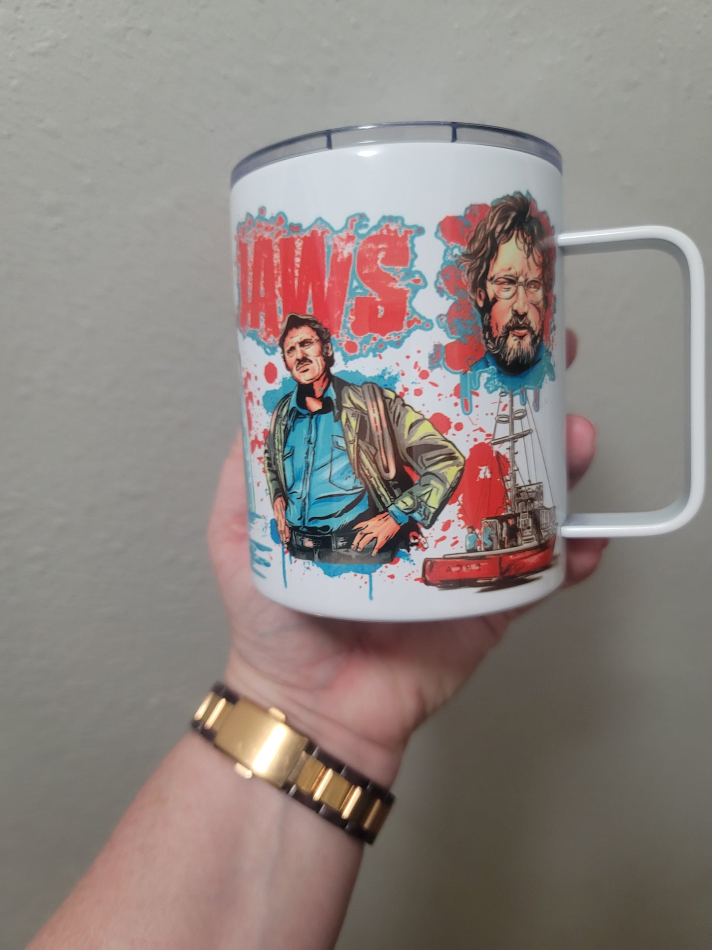 15oz sharks coffee mug