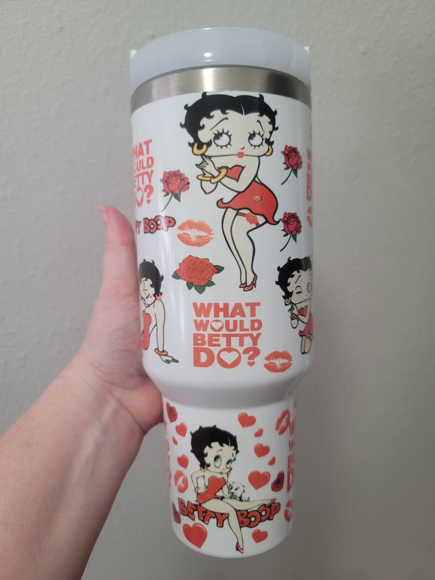 40oz Betty boop inspired dupe