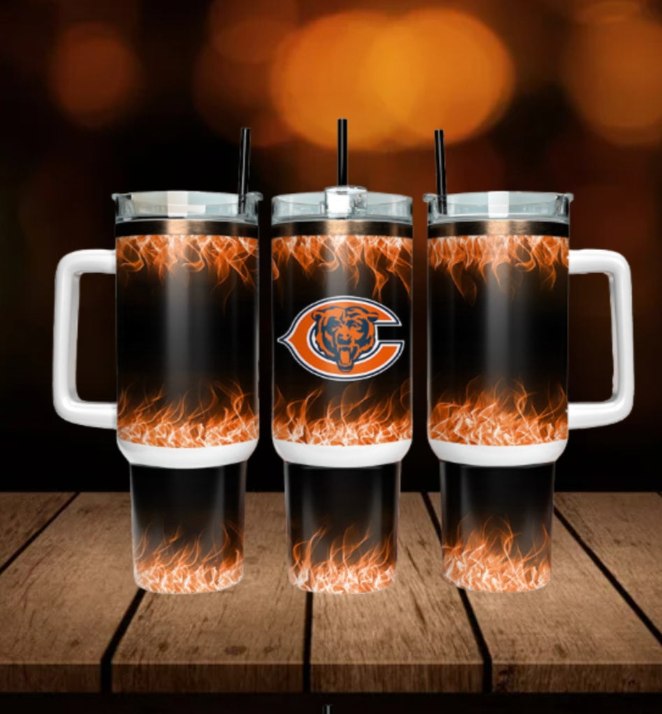 40oz  Bears inspired Tumbler