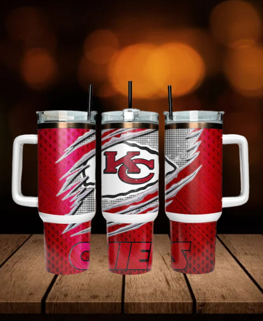 40oz  Cheifs inspired Tumbler