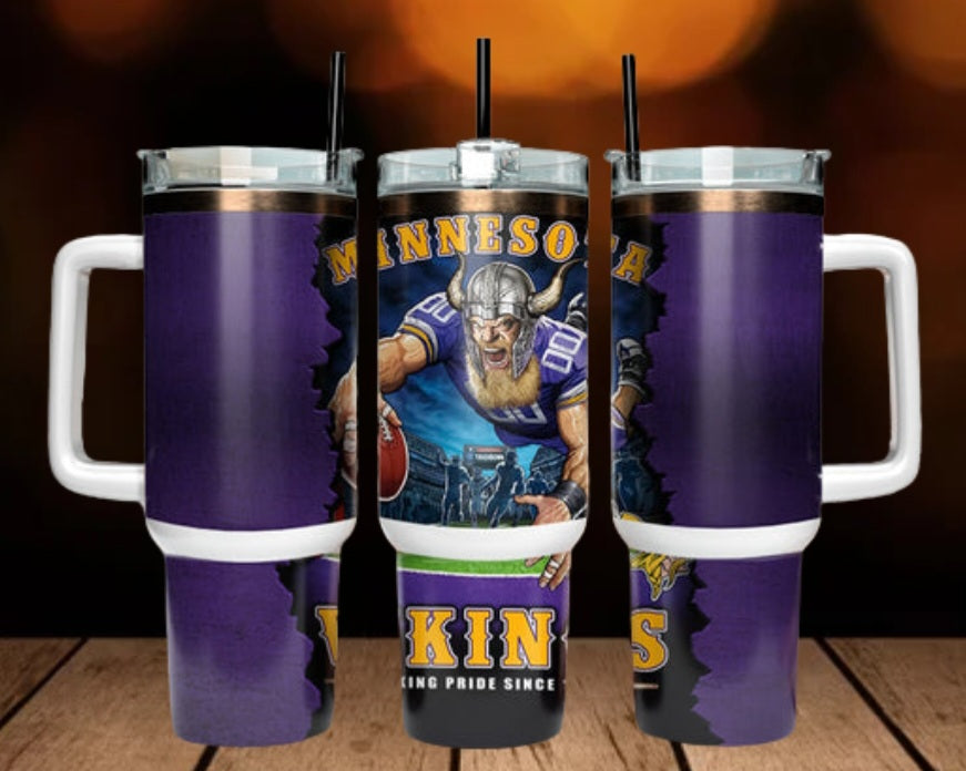 40oz  Viking inspired Tumbler