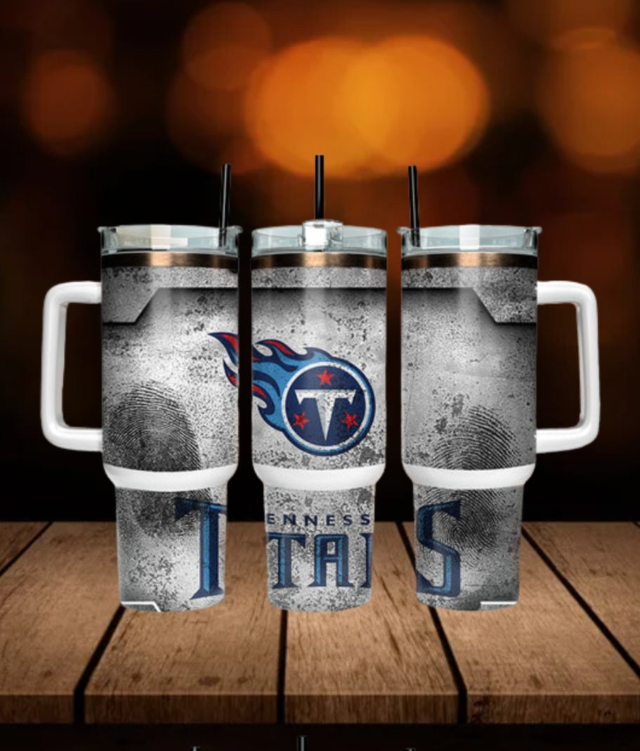 40oz  Titans inspired Tumbler