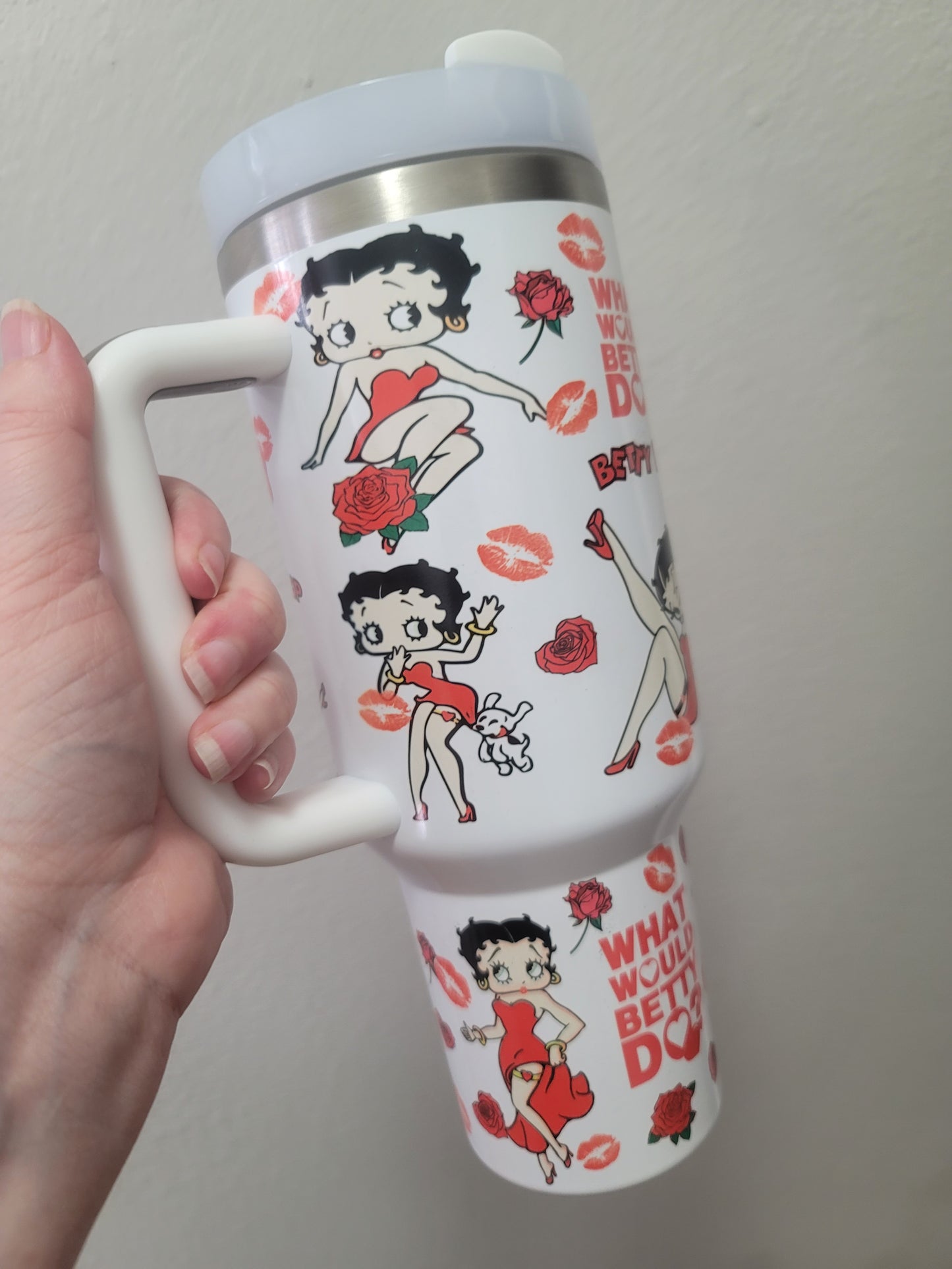 40oz Betty boop inspired dupe