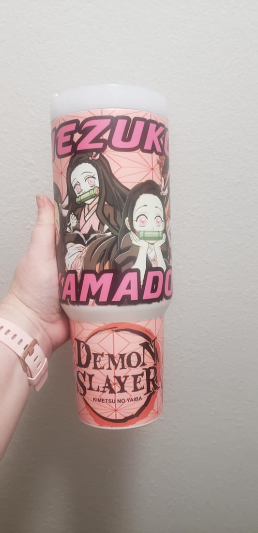 40oz Demon slayer tumbler