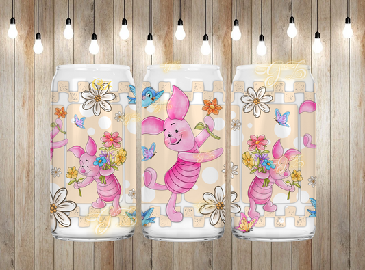 16oz  bear cartoon wrap digital download