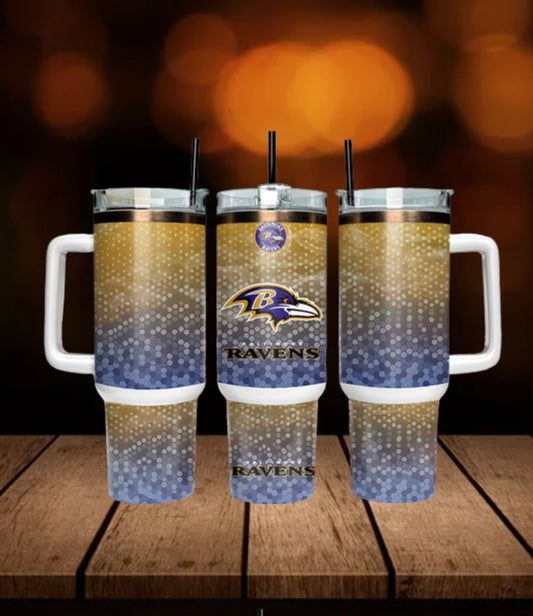 40oz  Ravens inspired Tumbler