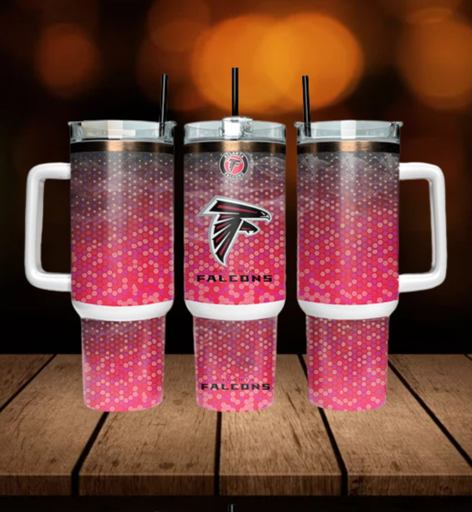 40oz  Falcons inspired Tumbler