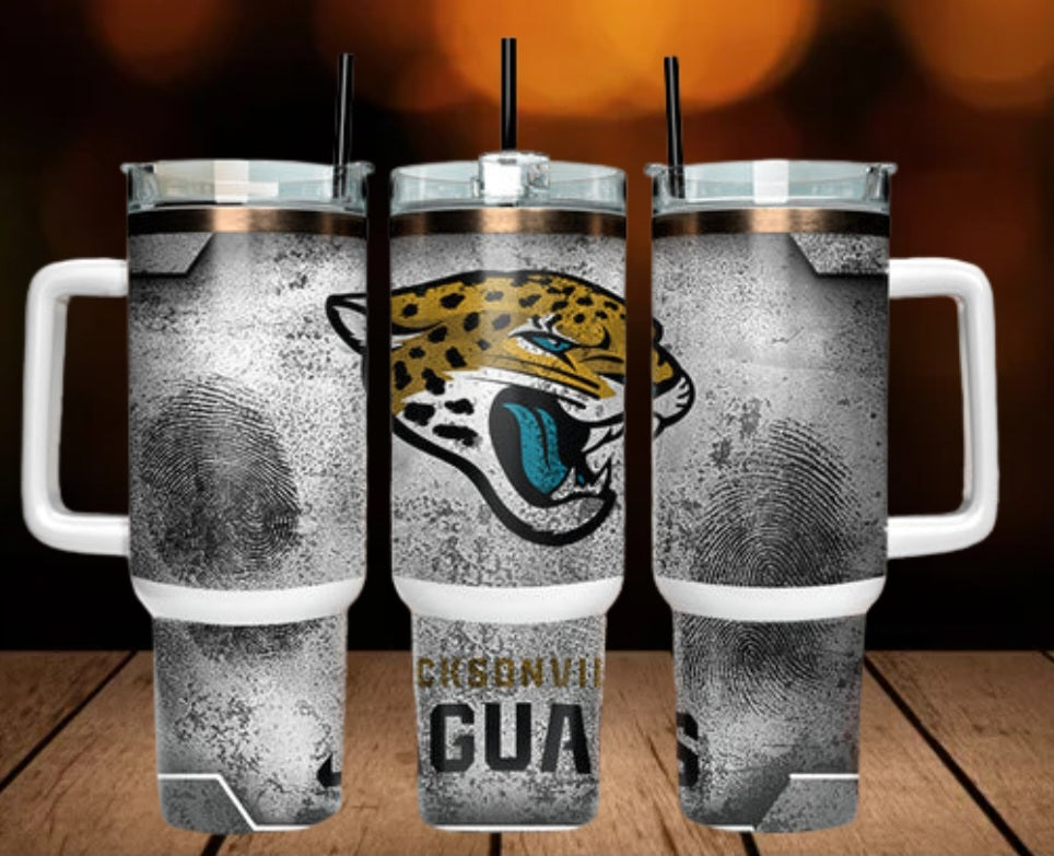 40oz  Jaguars inspired Tumbler