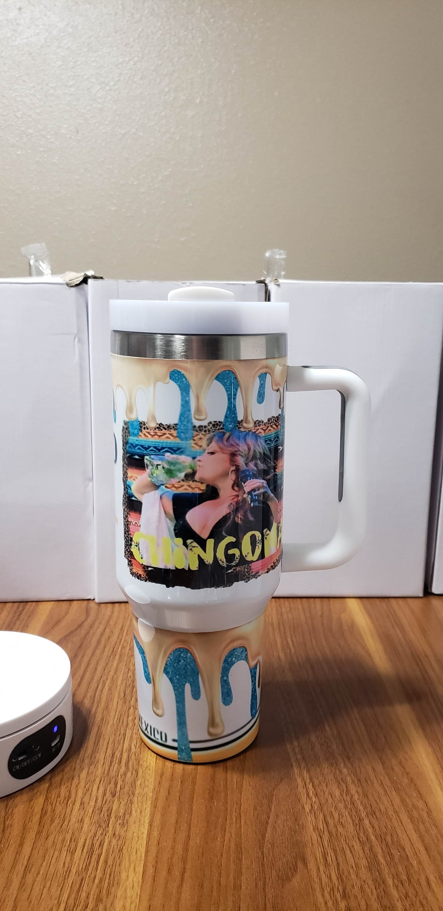 40oz Jenni Chingona Modelo Tumbler Dupe
