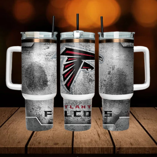 40oz  Falcons inspired Tumbler