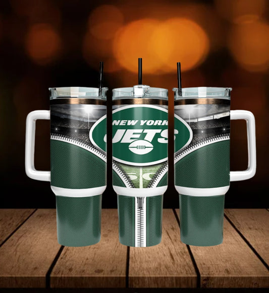 40oz  Jets inspired Tumbler