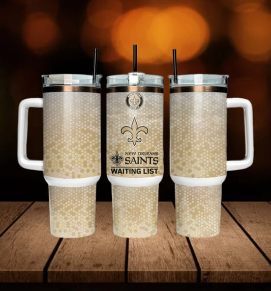 40oz  Saints inspired Tumbler