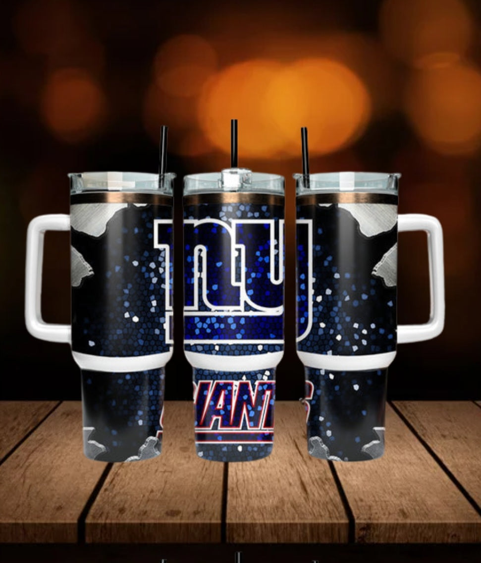 40oz  NY Giants inspired Tumbler