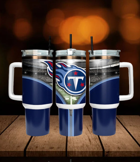 40oz  Titans inspired Tumbler