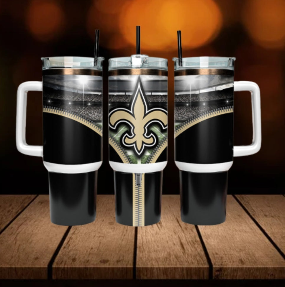 40oz  Saints inspired Tumbler